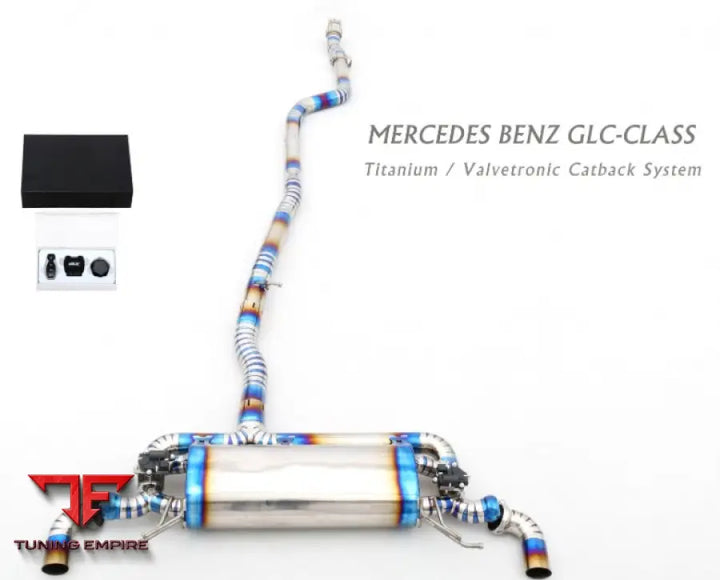 Mercedes Benz Glc C253 Titanium Valvetronic Exhaust System