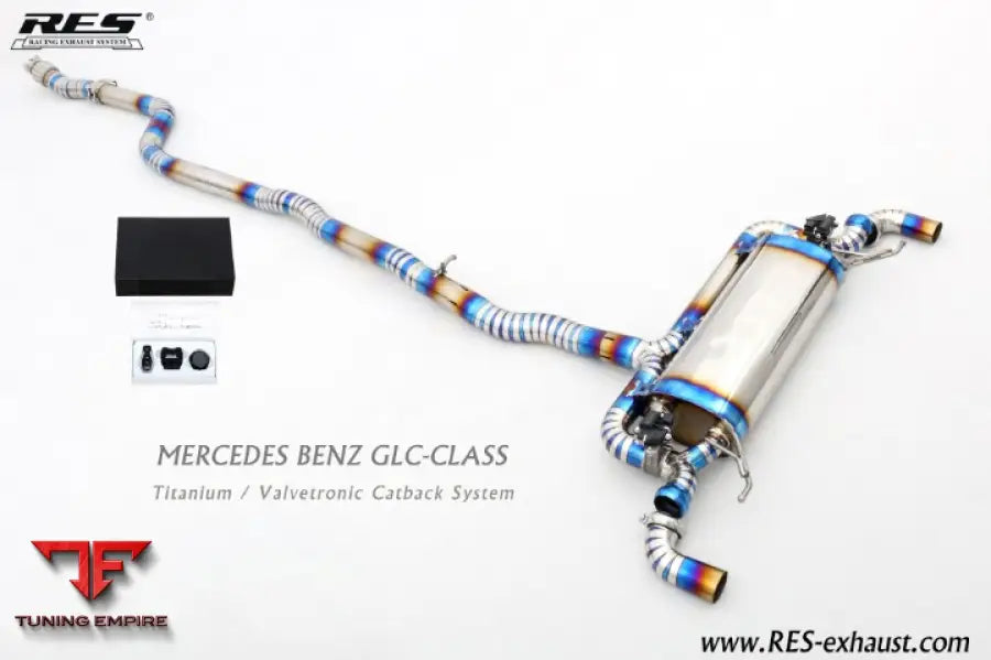 Mercedes Benz Glc C253 Titanium Valvetronic Exhaust System