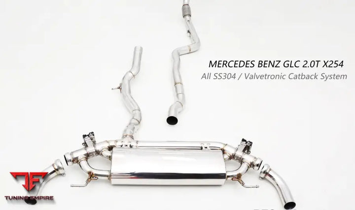 Mercedes Benz Glc X254 All Ss304 Valvetronic Catback System