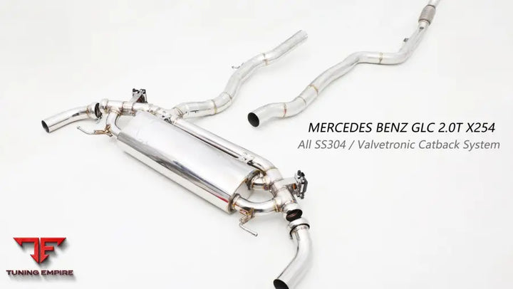 Mercedes Benz Glc X254 All Ss304 Valvetronic Catback System