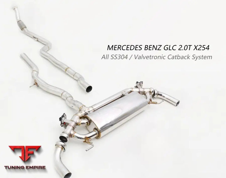 Mercedes Benz Glc X254 All Ss304 Valvetronic Catback System