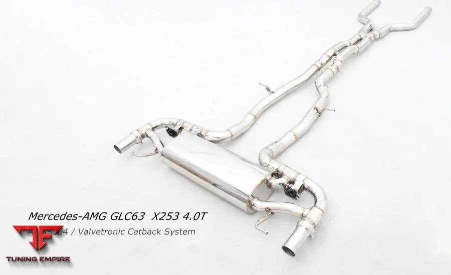 Mercedes Benz Glc63 X253 All Ss304 Valvetronic Exhaust System