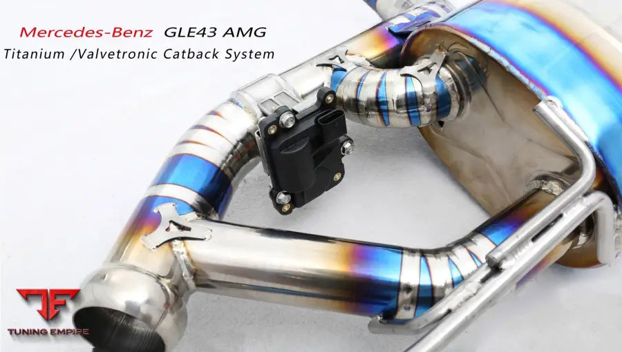 Mercedes Benz Gle43 Amg Titanium Valvetronic Exhaust System