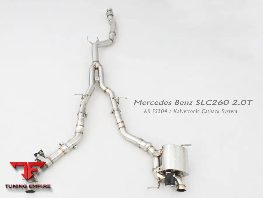 Mercedes Benz Slc All Ss304 Valvetronic Catback System