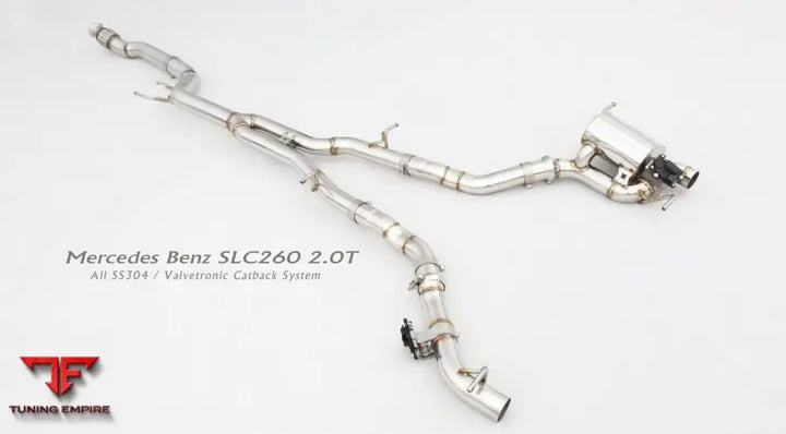 Mercedes Benz Slc All Ss304 Valvetronic Catback System