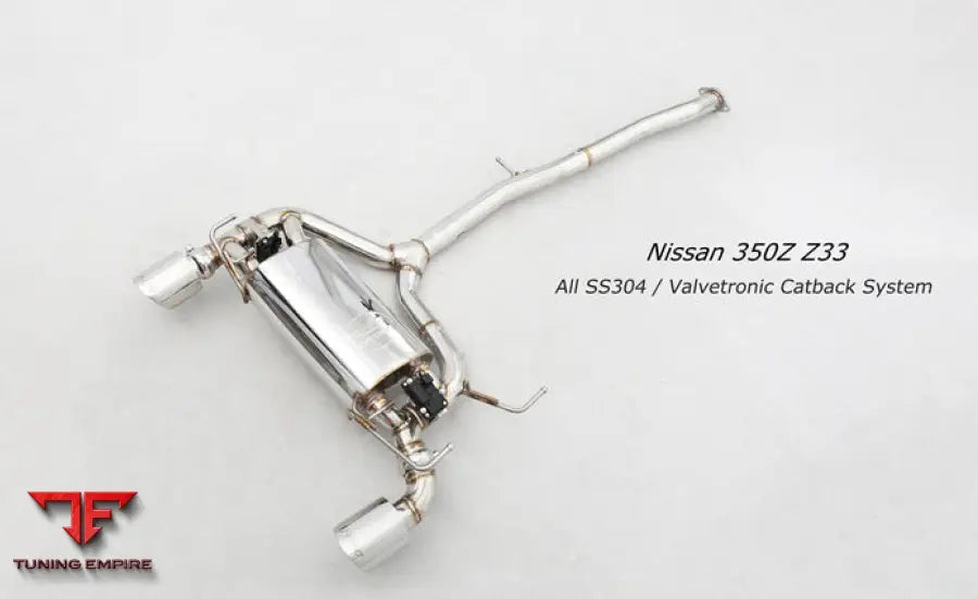 Nissan 350Z All Ss304 Valvetronic Exhaust System