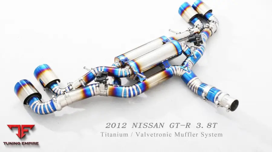 Nissan Gt-R 2012 Titanium Valvetronic Exhaust System