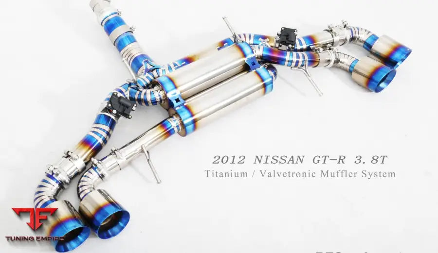 Nissan Gt-R 2012 Titanium Valvetronic Exhaust System