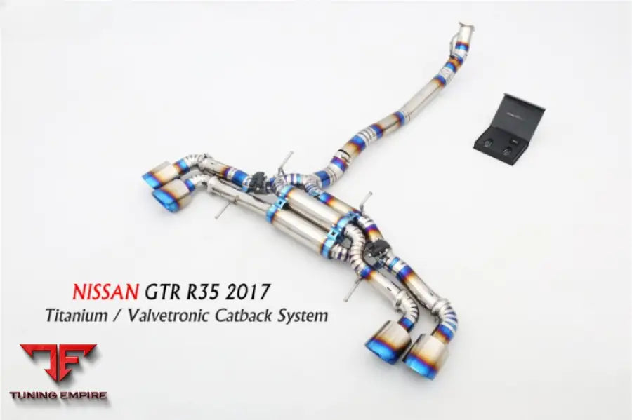 Nissan Gt-R Titanium Valvetronic Exhaust System