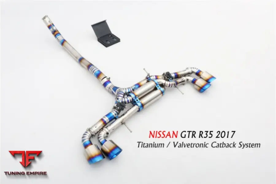 Nissan Gt-R Titanium Valvetronic Exhaust System