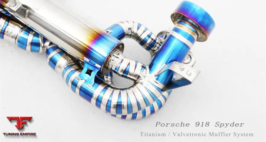 Porsche 918 Spyder Titanium Valvetronic Exhaust System