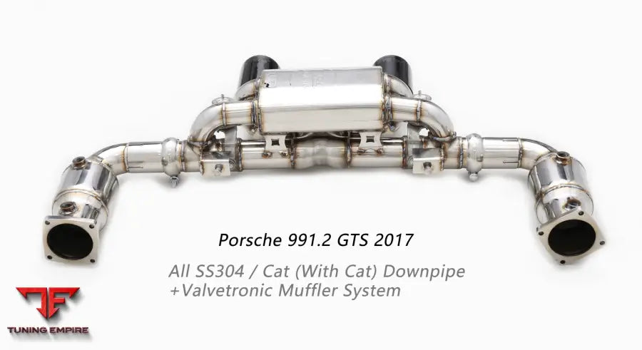 Porsche 991.2 Gts All Ss304 Cat Downpipe Exhaust System