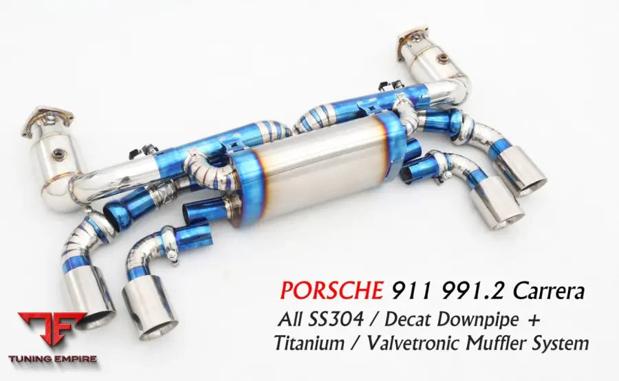 Porsche 991.2 Titanium Valvetronic Exhaust System