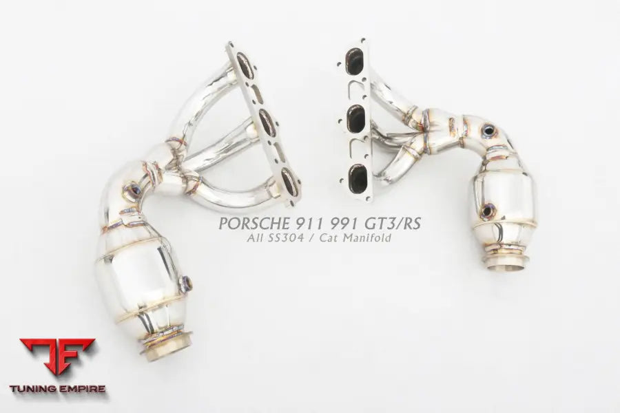 Porsche 991 Gt3 All Ss304 Cat Manifold Exhaust System