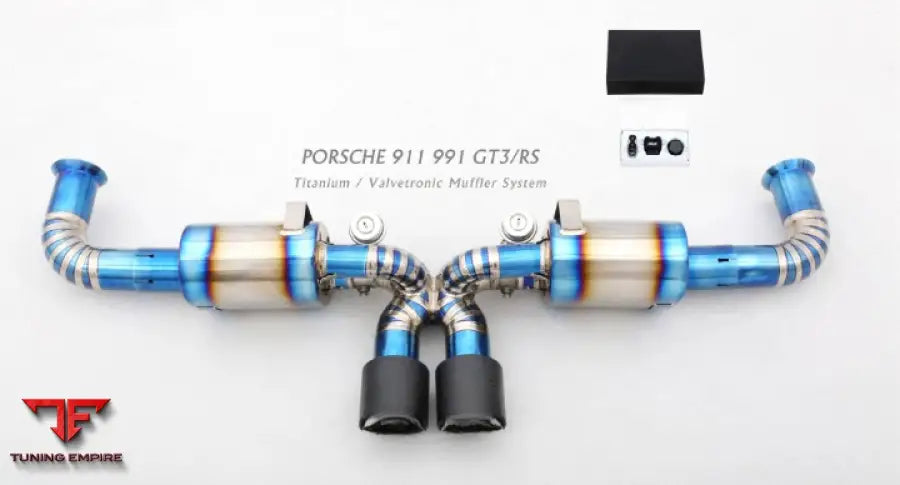 Porsche 991 Gt3 Titanium Valvetronic Exhaust System