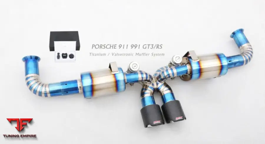 Porsche 991 Gt3 Titanium Valvetronic Exhaust System