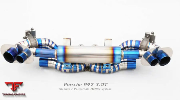 Porsche 992 3.0T Titanium Valvetronic Exhaust System