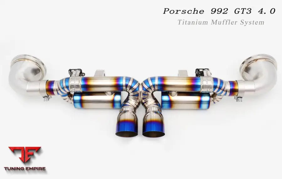 Porsche 992 Gt3 4.0 Titanium Exhaust System