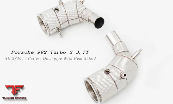 Porsche 992 Turbo S 3.7T Titanium Exhaust System