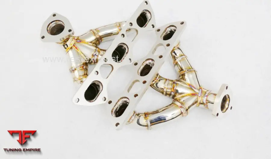 Porsche 997.1 Turbo All Ss304 Catless Manifold Exhaust System