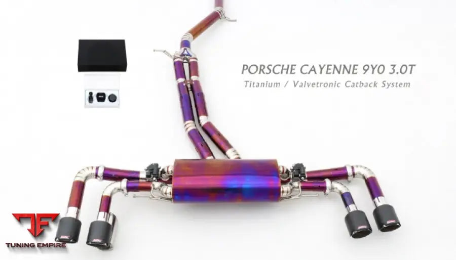 Porsche Cayenne E3 Titanium Valvetronic Exhaust System