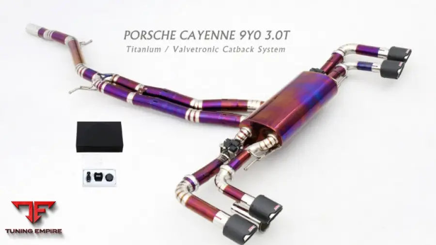 Porsche Cayenne E3 Titanium Valvetronic Exhaust System