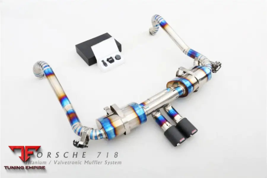 Porsche Cayman 718 2.0T Titanium Valvetronic Exhaust System