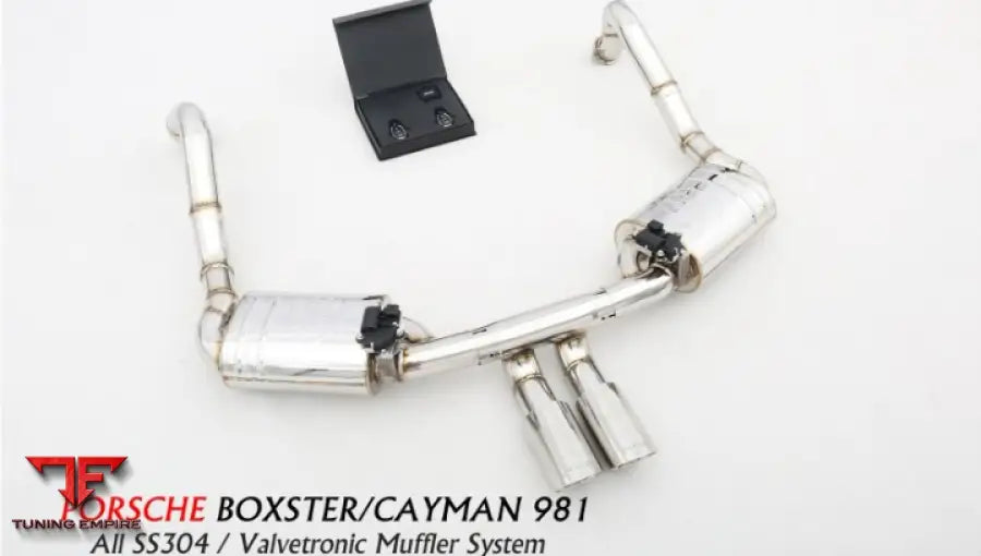 Porsche Cayman 981 All Ss304 Valvetronic Exhaust System