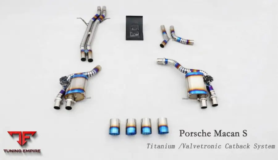 Porsche Macan S Titanium Valvetronic Exhaust System