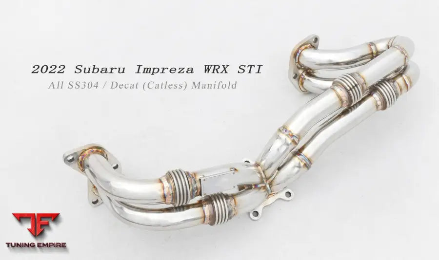 Subaru Impreza Wrx Sti 2022 Catless Manifold Exhaust System