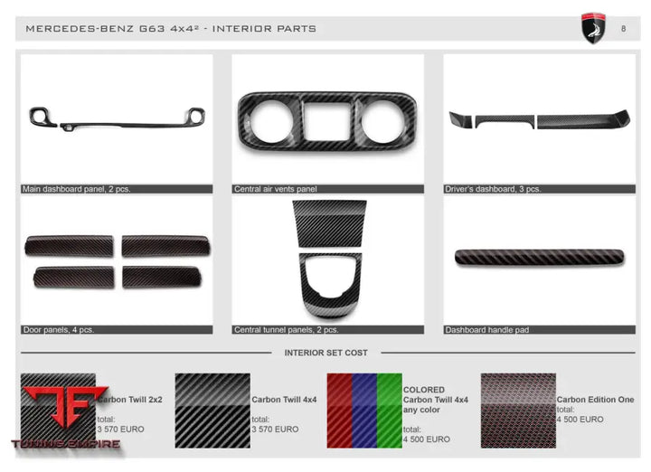 Top Car Mercedes-Benz G63 4X4² - Body Kit