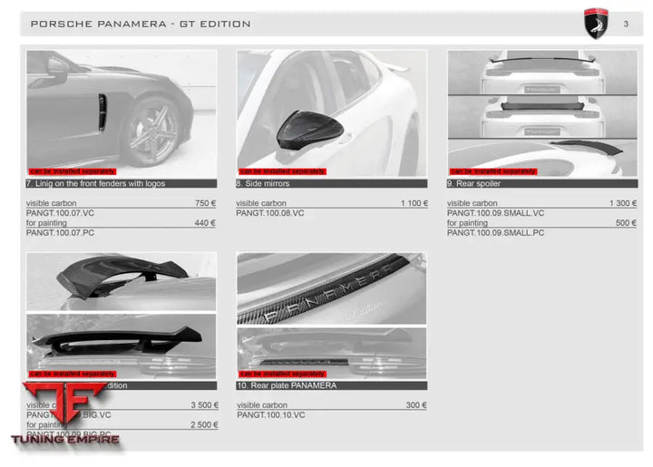 Top Car Porsche Panamera 971 - Gt Edition