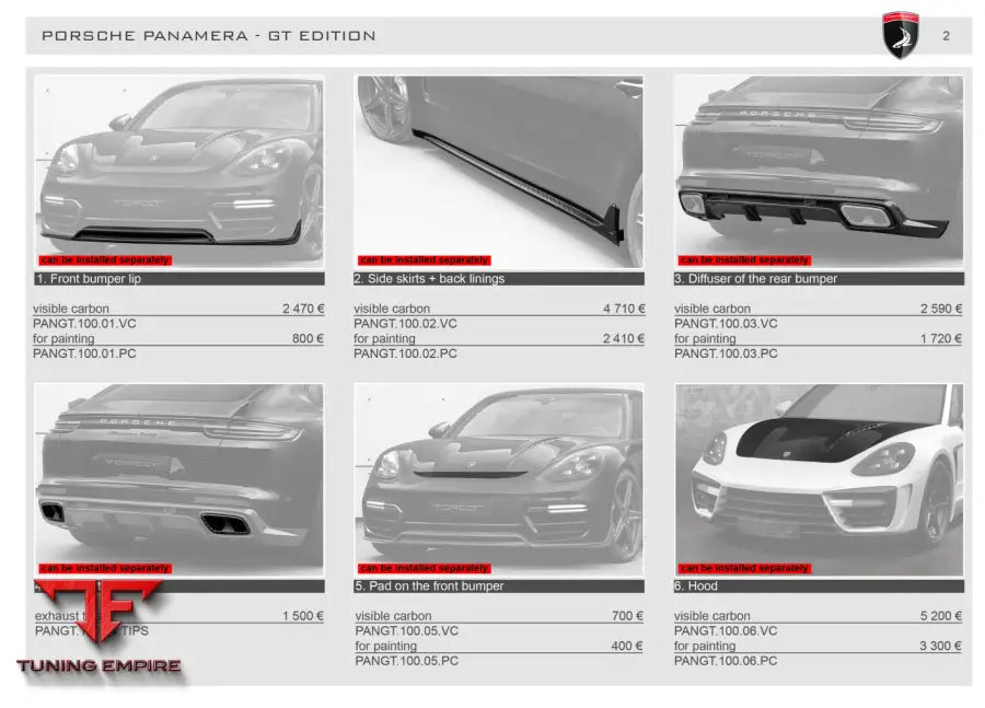 Top Car Porsche Panamera 971 - Gt Edition