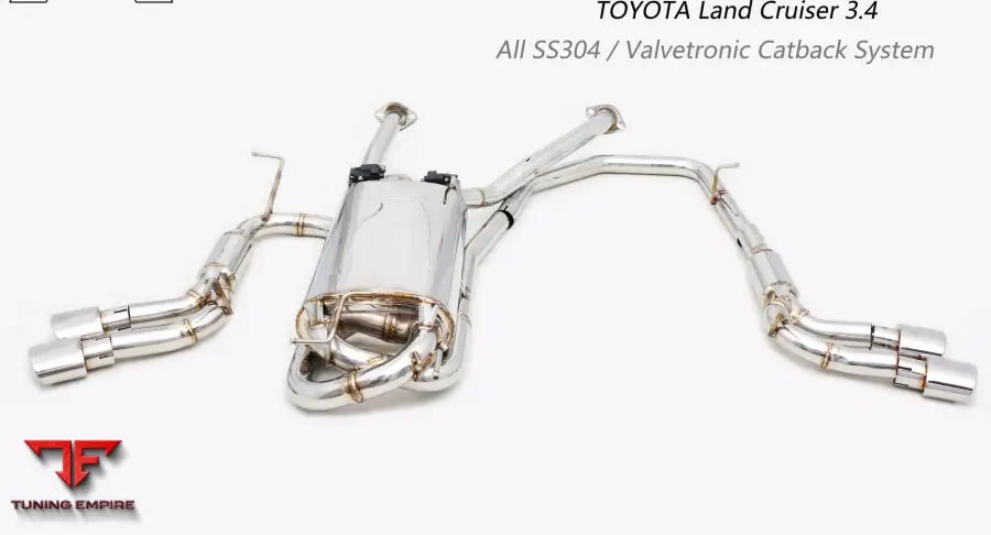 Toyota 3.4 All Ss304 Exhaust System