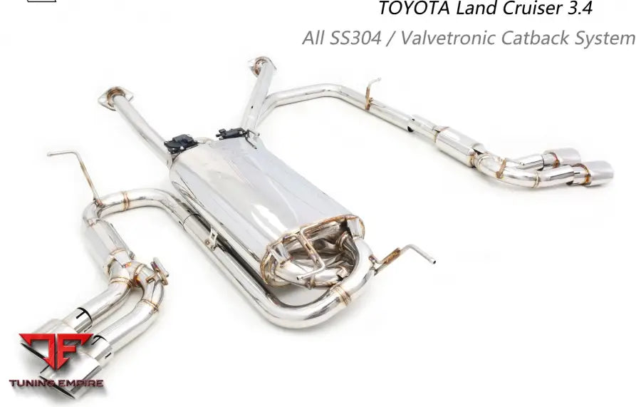 Toyota 3.4 All Ss304 Exhaust System