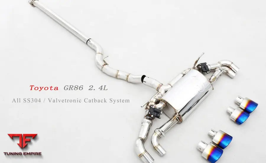 Toyota Gr86 2.4L All Ss304 Valvetronic Exhaust System