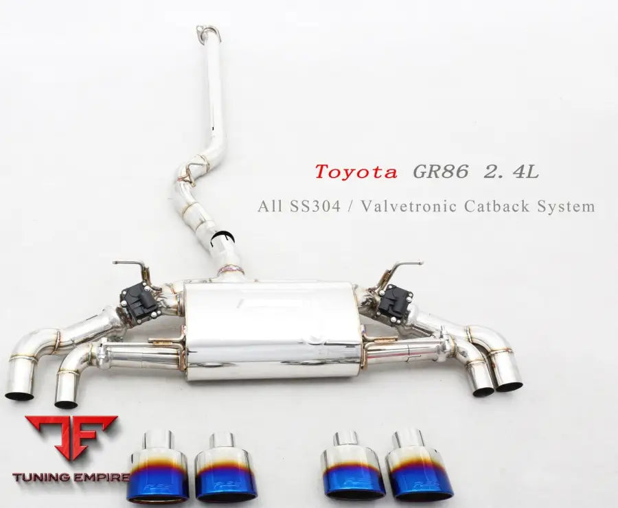 Toyota Gr86 All Ss304 Valvetronic Exhaust System