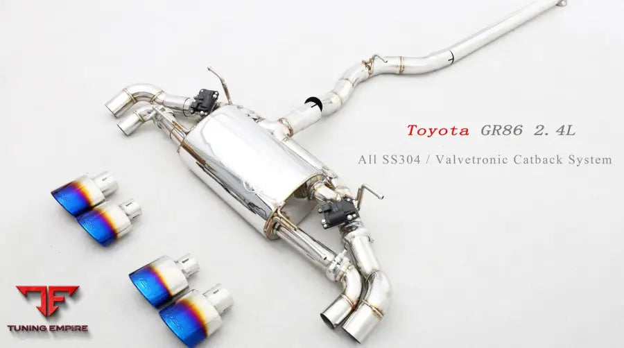 Toyota Gr86 All Ss304 Valvetronic Exhaust System