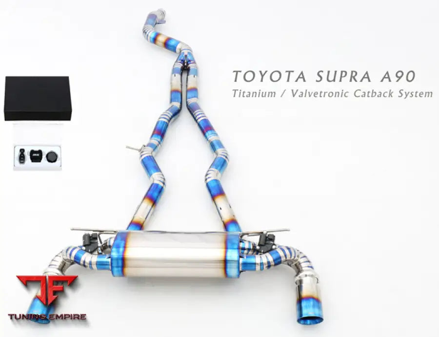 Toyota Supra A90 Titanium Valvetronic Exhaust System