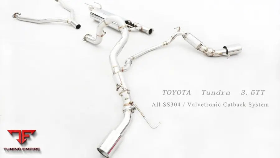 Toyota Tundra 2021 All Ss304 Valvetronic Exhaust System