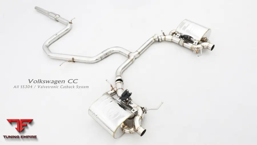 Volkswagen Cc 2019-2023 All Ss304 Valvetronic Exhaust System