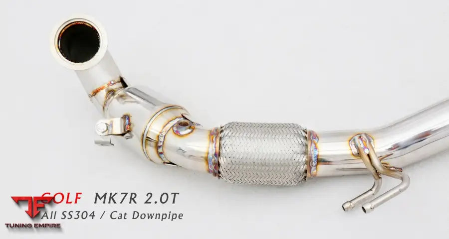 Volkswagen Golf 7R All Ss304 Cat Downpipe Exhaust System