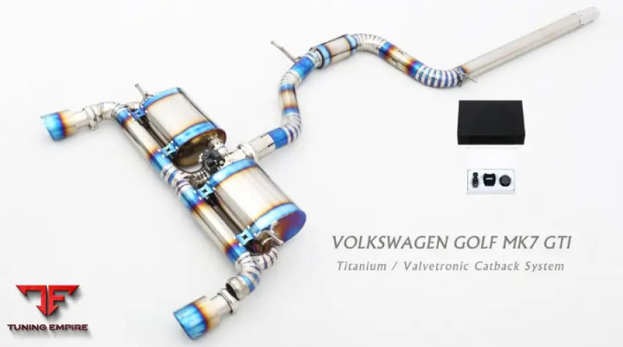 Volkswagen Golf Mk7 Titanium Valvetronic Exhaust System