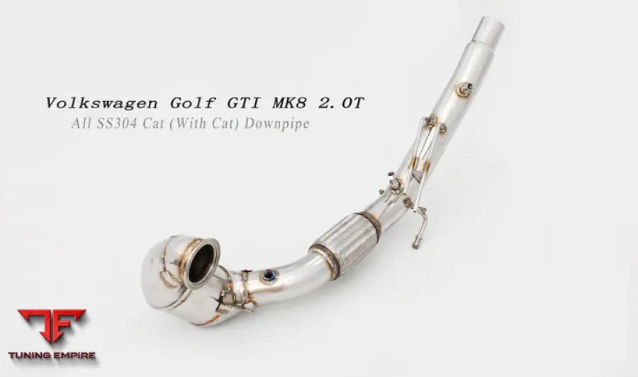 Volkswagen Golf Mk8 All Ss304 Cat Downpipe Exhaust System