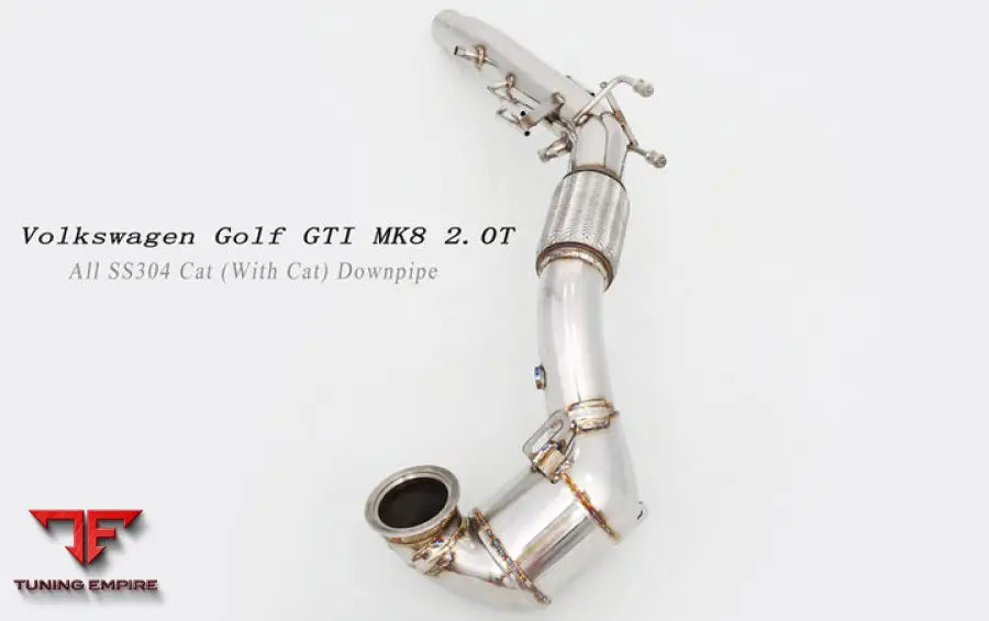 Volkswagen Golf Mk8 All Ss304 Cat Downpipe Exhaust System