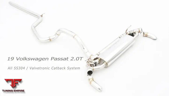 Volkswagen Passat All Ss304 Valvetronic Exhaust System