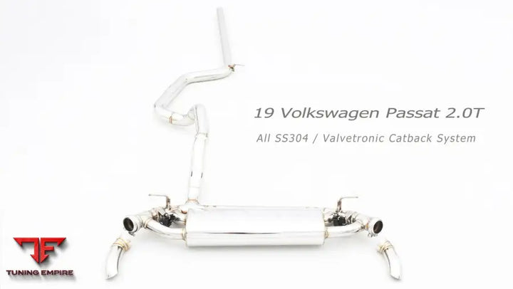 Volkswagen Passat All Ss304 Valvetronic Exhaust System