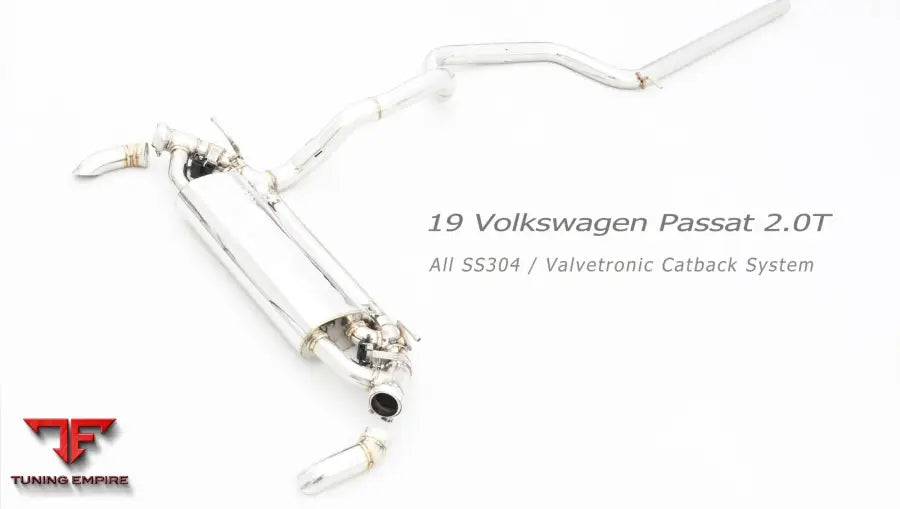 Volkswagen Passat All Ss304 Valvetronic Exhaust System