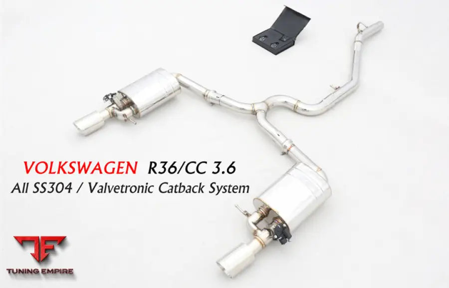 Volkswagen R36/Cc 3.6 Valvetronic Exhaust System