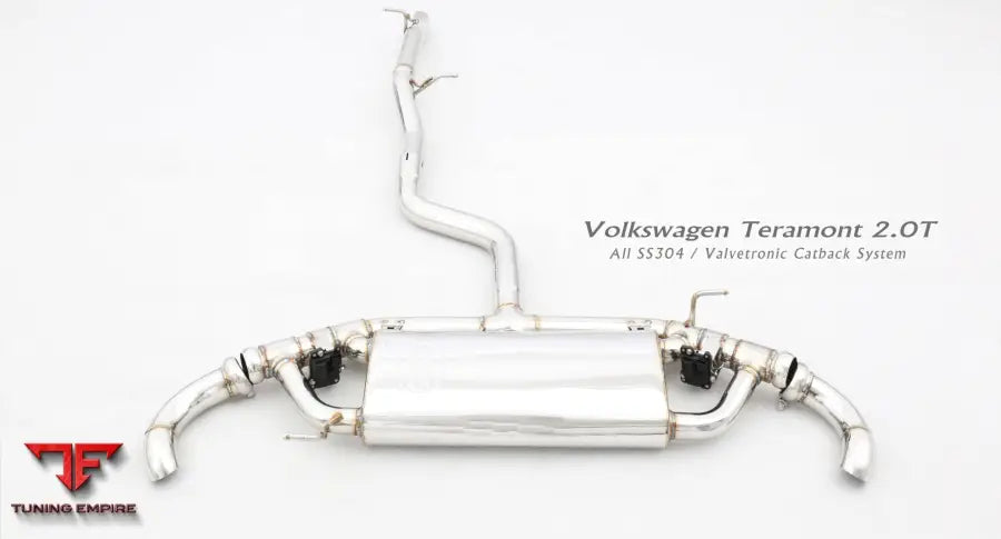 Volkswagen Teramont 2.0T All Ss304 Valvetronic Exhaust System